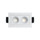 Spot LED Embutir Powerus 4W Luz Quente 35° IRC90 Nordecor 6728 ST2990-Branco