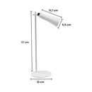 Abajur Luminária 3 em 1 Magnética Delis 4W 4000K Mesa Parede Portátil USB ST3268