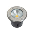 Embutido de Solo LED 5W 3000K 400lm Bivolt Aço Inox IP65 Jardim Piso ST3267