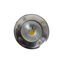 Embutido de Solo LED 5W 3000K 400lm Bivolt Aço Inox IP65 Jardim Piso ST3267
