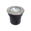 Embutido de Solo LED 5W 3000K 400lm Bivolt Aço Inox IP65 Jardim Piso ST3267