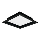 Painel Plafon LED Recuado Embutir KAIS 22X22 18W Luz Neutra Nordecor ST3145-Preto