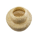 Luminária de Mesa BALI Abajur Fibra Bambu Base Madeira 1xE27 Boho Rústico ST3270