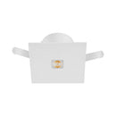 Plafon Spot Embutir Pontual p/ MR11 6x6cm Alumínio 1991 ST3273-Branco