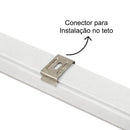 Luminária Calha Hermética Sobrepor Teto LED 36w Luz Neutra 1,2M Áreas Úmidas Opus St1919-Painéis Led-Starlumen