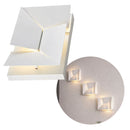 Arandela LED Lozo Duo 4W 3000K Branco Nordecor 2568 Moderno Luz Indireta ST3280