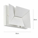 Arandela LED Lozo Duo 4W 3000K Branco Nordecor 2568 Moderno Luz Indireta ST3280