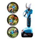 kit Jardinagem 4 em 1 Elétrico s/ Fio Serra Tesoura Soprador Roçadeira SAIDER SA0007