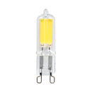 Lâmpada LED G9 COB 2,5W 2700K 127V 220lm Halopin Vidro IRC80 Luminatti ST1907