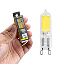 Lâmpada LED G9 COB 2,5W 2700K 127V 220lm Halopin Vidro IRC80 Luminatti ST1907