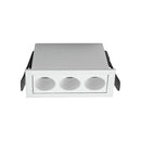 Spot Embutir Triplo Downlight Powerus 35° 6W Branco Neutro 580lm Nordecor ST2991