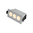 Spot Embutir Triplo Downlight Powerus 35° 6W Branco Neutro 580lm Nordecor ST2991