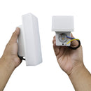 Arandela LED de Parede 2 Fachos Difusa 7W Branco Quente 3000k 560lm IRC80 Externa ST3287