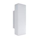 Arandela LED de Parede 2 Fachos Difusa 7W Branco Quente 3000k 560lm IRC80 Externa ST3287
