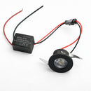 Mini Spot de Embutir Elysa Redondo LED 1W 3000K P/ Nichos Móveis ST3292