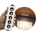 Spot Downlight LED Embutir 5 Focos 10W Luz Amarela 35° IRC90 Nordecor 6375 ST3224
