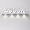 Luminária Barra LED s/Fio c/ Sensor Movimento 2W 60cm Recarregável Armario 3 Tons Luz 4 Focos ST3291