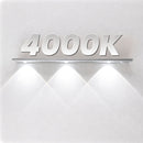 Luminária Barra LED s/Fio c/Sensor Movimento 1,5W 40cm Recarregável Armário 3 Tons Luz 3 Focos ST3291