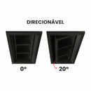 Spot de Embutir Articulado Triplo PRO11 03 Focos p/ MR11 ST3294 - Preto