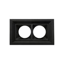 Spot de Embutir Articulado Duplo PRO11 02 Focos p/ MR11 ST3294 - Preto