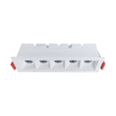 Spot Downlight LED Embutir Evon 5 Focos 10W 3000K IRC90 DL-7424 Astraled ST3295