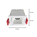 Spot Downlight LED Embutir Evon 1 Foco 2W 3000K IRC90 DL-7318 Astraled ST3295