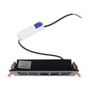Spot LED 10W Embutir DotLight 5 Focos Direcional 15° Luz Quente Luminatti ST3281-Preto