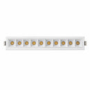 Spot LED 20W Embutir DotLight 10 Focos 15° Luz Quente Luminatti ST3281-Branco