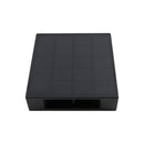 Arandela Solar LED Duplo Facho Ajustável Luz Amarela Externa Parede Jardim Fachadas ST3296