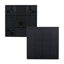 Arandela Solar LED Duplo Facho Ajustável Luz Amarela Externa Parede Jardim Fachadas ST3296