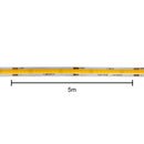 Rolo de Fita LED COB 5M Branco Quente 3000k 24V 15W/M IP20 IRC90 Luminatti LM3508 ST3298