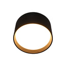 Spot Plafon LED 12W Sobrepor Redondo Preto Branco Quente 100° IRC90 DS9165 Delis ST3305