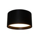 Spot Plafon LED 12W Sobrepor Redondo Preto Branco Quente 100° IRC90 DS9165 Delis ST3305