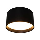 Spot Plafon LED 12W Sobrepor Redondo Preto Branco Quente 100° IRC90 DS9165 Delis ST3305