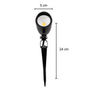 Espeto de Jardim LED Jora 7W Br. Quente 560LM Alumínio Iluminação Externa Paisagismo EJ-6822 ST3307