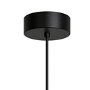 Pendente Lustre Janssen Preto Aço Cabo 4m LED MR16 3000K 1100lm Cilindro Pix ZS33 ST3308