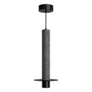 Pendente Lustre Janssen Preto Aço Cabo 4m LED MR16 3000K 1100lm Cilindro Pix ZS33 ST3308