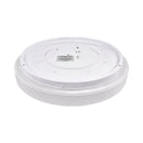 Plafon LED Redondo Sobrepor Tamar Branco 36W 3 Cores 50cm Luminaria p/ Quarto Sala ST3310