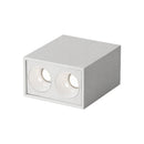 Spot Luminária Sobrepor Duplo Powerus Branco LED 4W Branco Neutro IRC90 6802 Nordecor ST3159