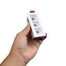Spot Luminaria LED 6W Embutir em Teto DotLight 3 Fachos de 15° Luz Quente Luminatti ST3281-Branco