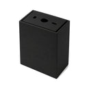 Spot Luminária Sobrepor Duplo Powerus Preto LED 4W Branco Quente IRC90 6398 Nordecor ST3159