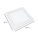 Painel Plafon LED de Embutir Quadrado 24W Branco Neutro 4000k 30159 OPUS ST1903-Branco
