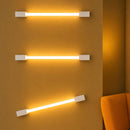 Par de Conexão Conecta 1 Saída Branco p/ Tubular T8 60 ou 120cm Starlumen ST3081 - 2un