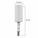 Mini Spot Usinado S/ Canopla Minimalista p/ Lâmpada MR16 GU10 Technoline ST3164