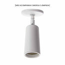Mini Spot Usinado S/ Canopla Minimalista p/ Lâmpada MR16 GU10 Technoline ST3164