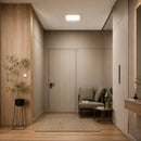 Painel Plafon LED Embutir Recuado Kais 12W 4000k 120° Branco em Policarbonato 4189 Nordecor ST3145