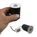 Balizador Redondo Nano Vision LED 2W 3000K 75° 104lm Branco Externo Opus ST1385