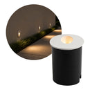 Balizador Redondo Nano Vision LED 2W 3000K 75° 104lm Branco Externo Opus ST1385