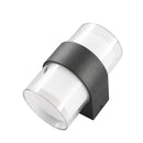 Arandela LED Tractus Redondo Bella 8W 3000K IP44 em Acrílico Luminaria de Parede ST3317