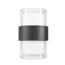 Arandela LED Tractus Redondo Bella 8W 3000K IP44 em Acrílico Luminaria de Parede ST3317
